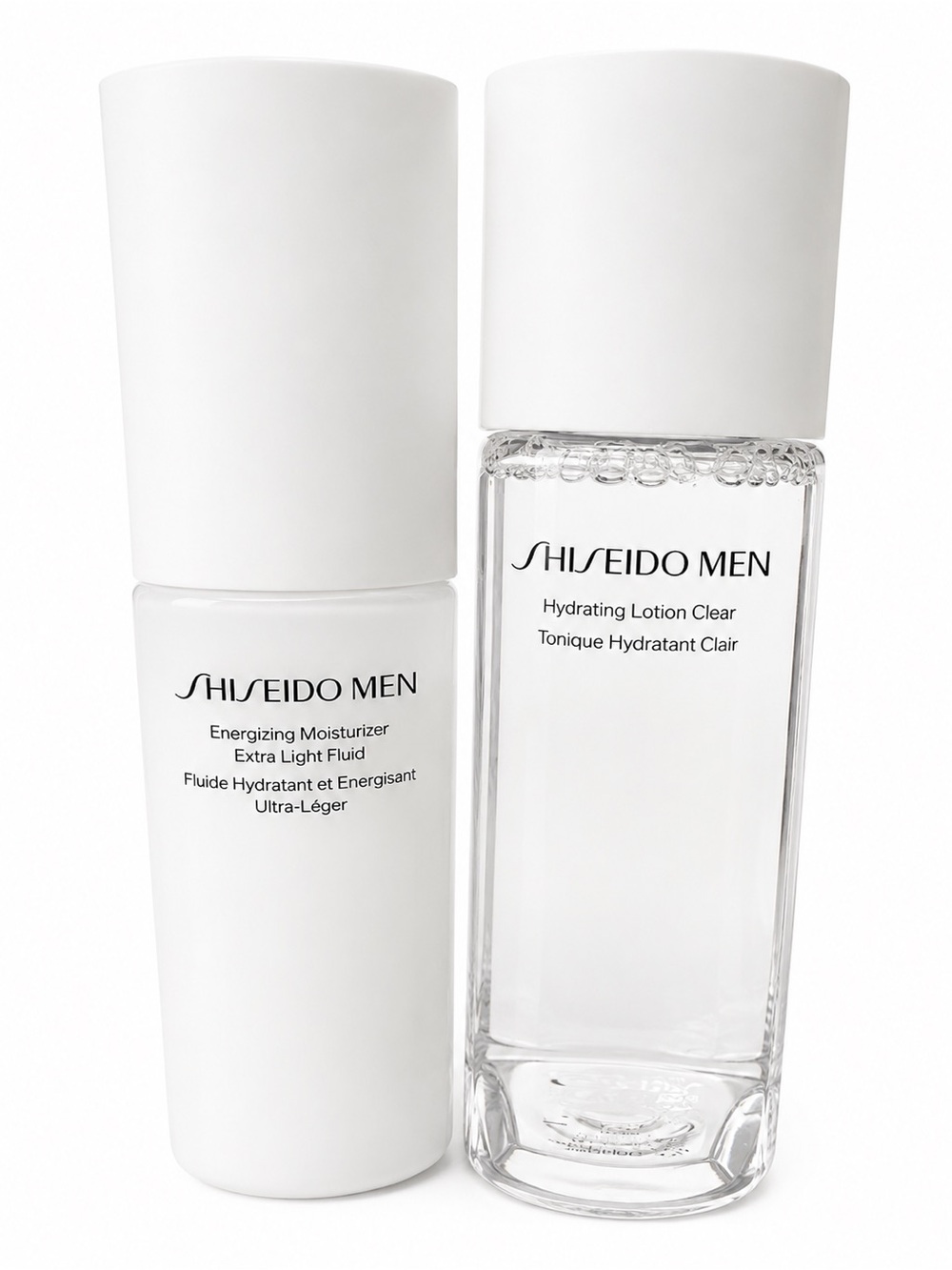 NEW Shiseido Men Skincare Set - Hydrating Lotion + Energizing Moisturizer